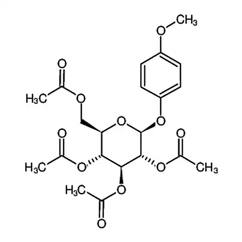 4-甲氧苯基2,3,4,6-四-O-乙酰基-β-D-吡喃葡萄糖苷