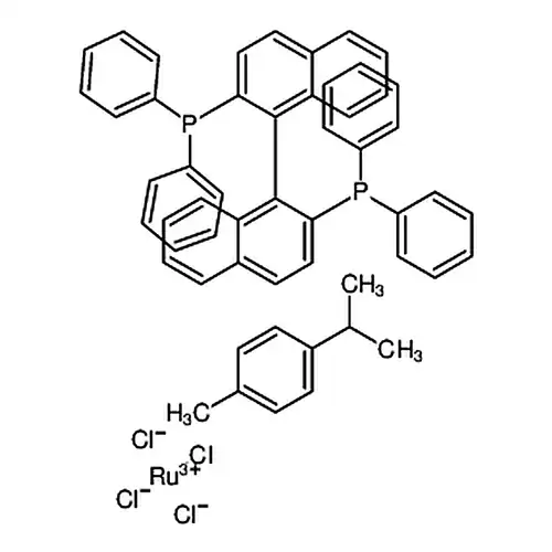 氯代[(R)-(+)-2,2′-双(二苯基膦)-1,1′-联萘](p-伞花素)氯化钌(II)