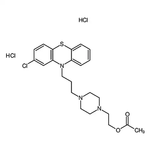 2-[4-[3-(2-氯吩噻嗪-10-基)丙基]哌嗪-1-基]乙基乙酸酯二盐酸盐