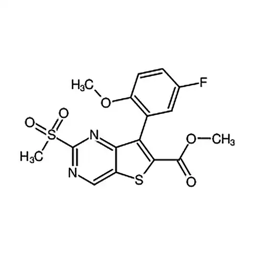 7-(5-氟-2-甲氧基苯基)-2-(甲磺酰基)噻吩并[3,2-d]嘧啶-6-羧酸甲酯