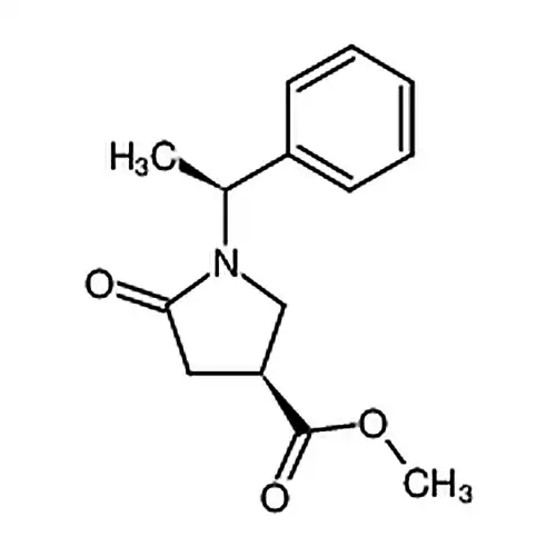 (S)-甲基5-氧代-1-((S)-1-苯乙基)吡咯烷-3-羧酸盐
