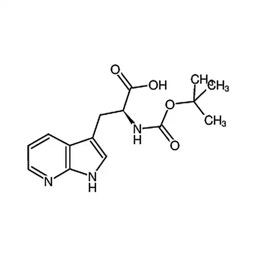 (S)-2-((叔丁氧羰基)氨基)-3-(1H-吡咯并[2,3-b]吡啶-3-基)丙酸