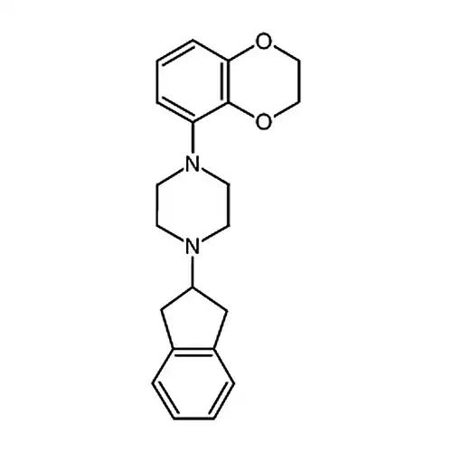 1-(2，3-二氢-1，4-苯并二恶英-5-基)-4-(2，3-二氢-1H-茚满-2-基)哌嗪
