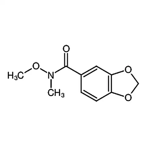 N-甲氧基-N-甲基-1，3-苯并二氧戊环-5-甲酰胺
