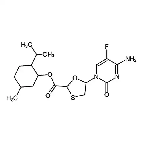 (2S，5R)-(1R，2S，5R)-5-(4-氨基-5-氟-2-氧代-1(2H)-嘧啶)-1，3-氧硫杂环戊烷-2-甲酸5-甲基-2-异丙基环己醇酯