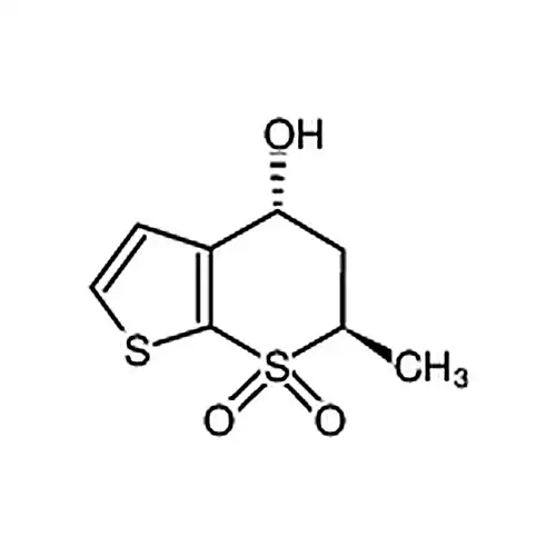 (4R，6S)-6-甲基-7，7-二氧代-5，6-二氢-4H-噻吩并[2，3-b]噻喃-4-醇