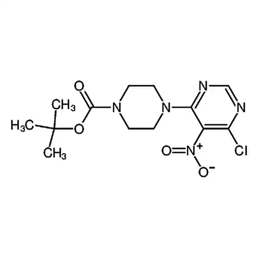 1-Boc-4-(6-氯-5-硝基-4-嘧啶)哌嗪