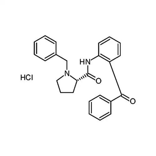 (S)-N-(2-苯甲酰基苯基)-1-苄基吡咯烷-2-甲酰胺盐酸盐