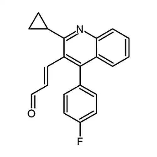 (E)-3-[2-环丙基-4-(4-氟苯基)-3-喹啉-2-丙烯醛