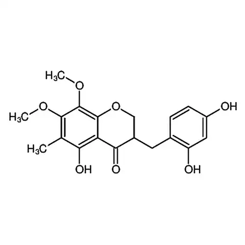 5-Hydroxy-7，8-dimethoxy-6-methyl-3-(3'，4'-dihydroxybenzyl)chroman-4-one