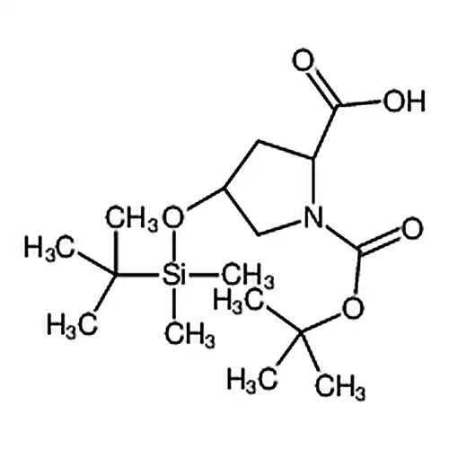 (2S,4R)-1-(叔丁氧基羰基)-4-((叔丁基二甲基硅烷基)氧基)吡咯烷-2-羧酸