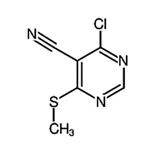 4-氯-6-(甲硫基)嘧啶-5-甲腈