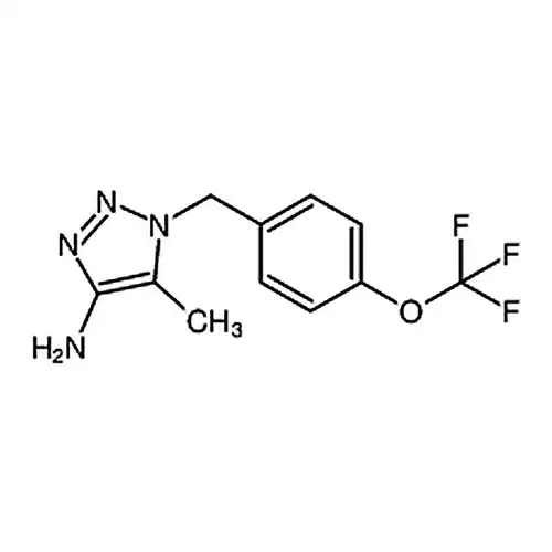 5-甲基-1-(4-(三氟甲氧基)苄基)-1H-1,2,3-三唑-4-胺