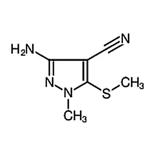 3-氨基-1-甲基-5-(甲硫基)-1H-吡唑-4-甲腈