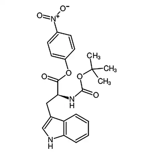 (S)-4-硝基苯基 2-((叔丁氧羰基)氨基)-3-(1H-吲哚-3-基)丙酸酯