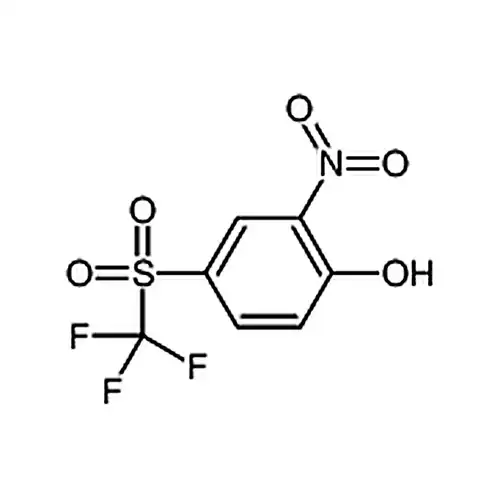2-硝基-4-((三氟甲基)磺酰基)苯酚