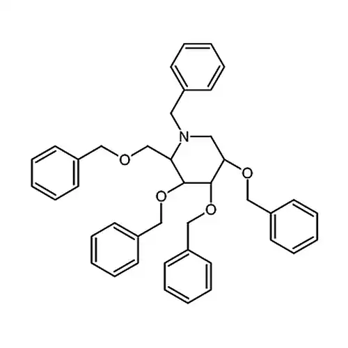N-苄基-2，3，4，6-四-O-苄基-1，5-二脱氧-亚氨基-L-糖醇