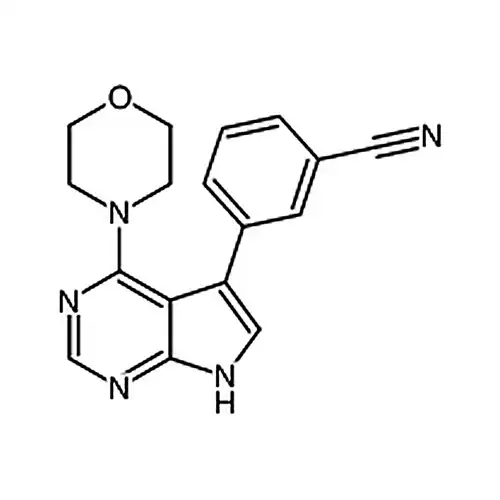 3-(4-吗啉-7H-吡咯并[2,3-d]嘧啶-5-基)苯甲腈