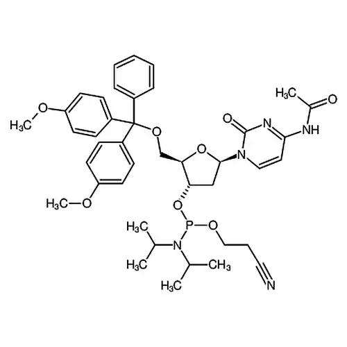 (2R,3S,5R)-5-(4-乙酰氨基-2-氧代嘧啶-1(2H)-基)-2-((双(4-甲氧基苯基)(苯基)甲氧基)甲基)四氢呋喃-3-基 (2-氰乙基) 二异丙基亚磷酰胺