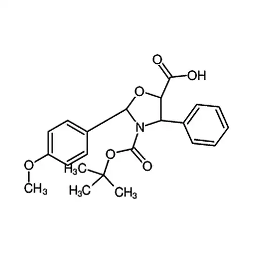 (2R,4S,5R)-3-Boc-2-(4-甲氧基苯基)-4-苯基噁唑烷-5-甲酸