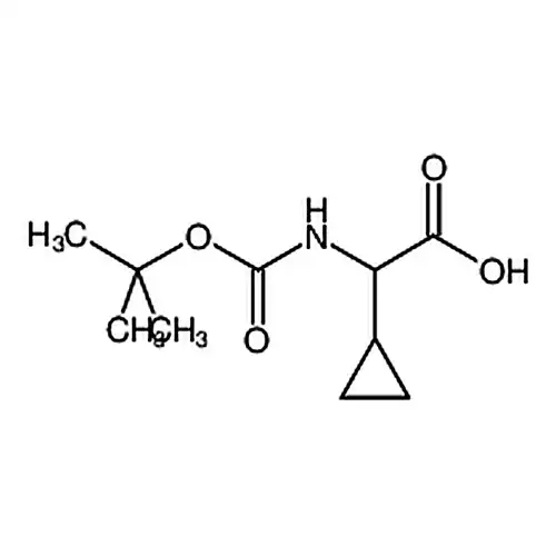 (S)-2-(叔丁氧羰基)氨基)-2-环丙基乙酸