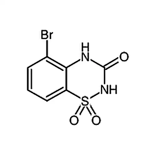 5-溴-2H-苯并[e][1，2，4]噻二嗪-3(4H)-酮1，1-二氧化物