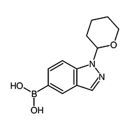 (1-(四氢-2H-吡喃-2-基)-1H-吲唑-5-基)硼酸