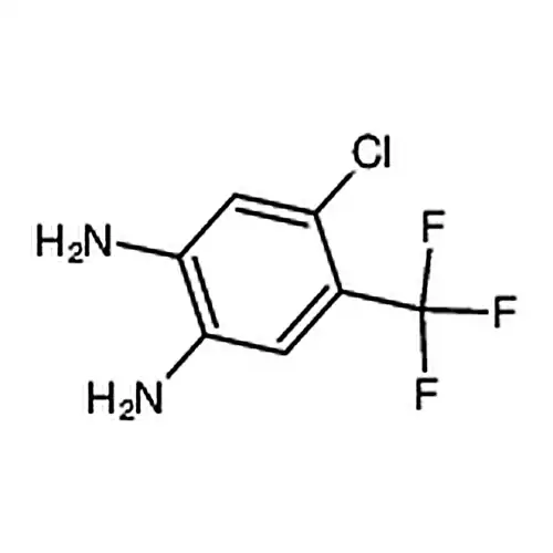 2-氯-4，5-二氨基三氟甲基苯