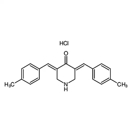 3,5-双(4-甲基亚苄基)哌啶-4-酮盐酸盐