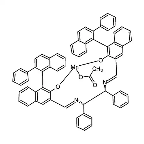 (1S,2S)-N,N''-双[(R)-2-羟基-2''-苯基-1,1''-联萘基-3-基亚甲基]-1,2-二苯基乙二胺合锰(III)乙酸盐