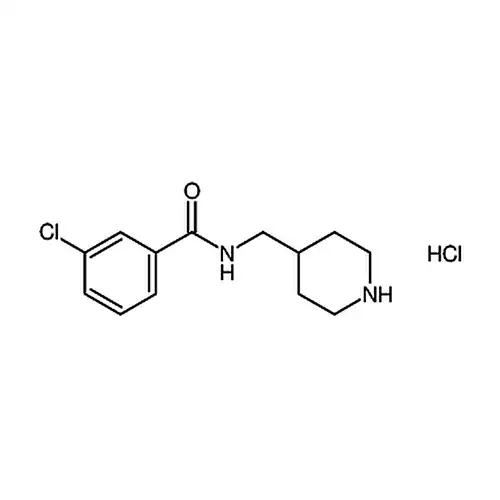 3-氯-N-(4-哌啶基甲基)苯甲酰胺盐酸盐