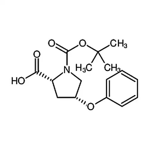 (2R,4R)-1-(叔丁氧基羰基)-4-苯氧基吡咯烷-2-羧酸