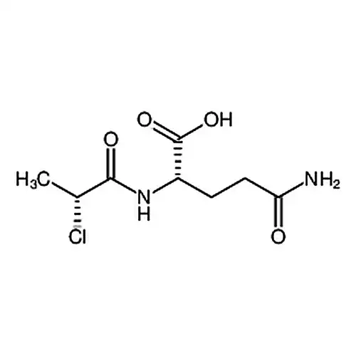(S)-5-氨基-2-((R)-2-氯丙酰胺基)-5-氧代戊酸