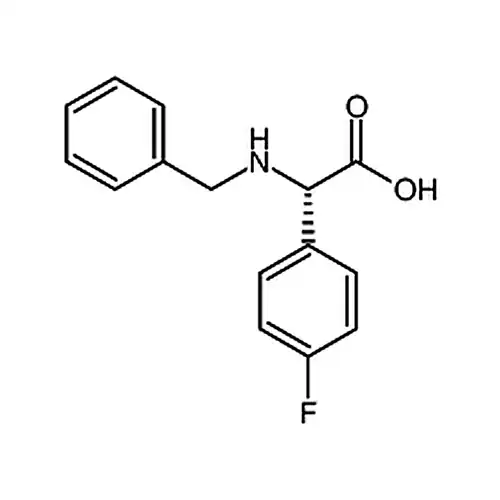 (S)-2-(苄氨基)-2-(4-氟苯基)乙酸
