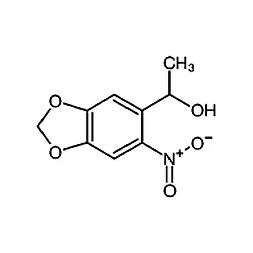 1-(6-硝基苯并[d][1，3]二氧杂环戊烯-5-基)乙醇