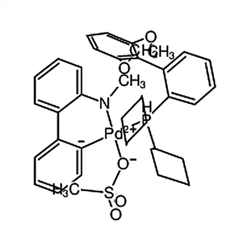 甲磺酸(2-二环己基膦-2',6'-二甲氧基-1,1'-联苯基)(2'-甲氨-1,1'-联苯-3-基)钯(II)