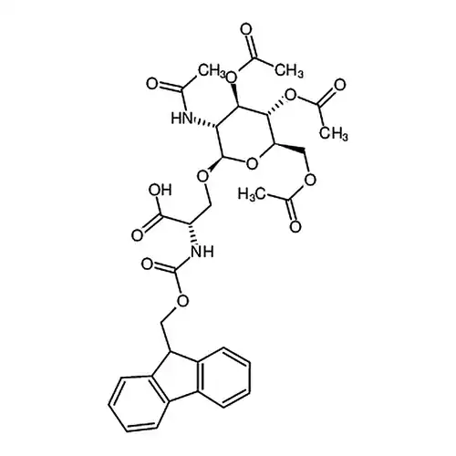 2-乙酰氨基-3,4,6-三-O-乙酰基-2-脱氧-Β-D-吡喃葡萄糖基-FMOC丝氨酸