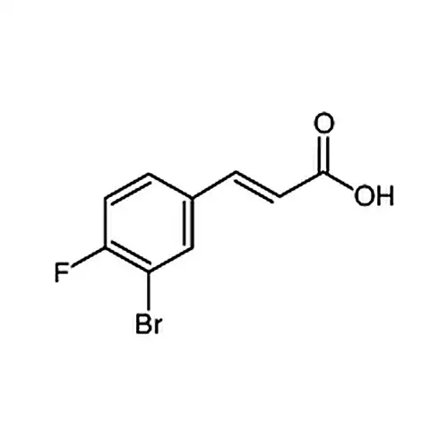3-溴-4-氟肉桂酸