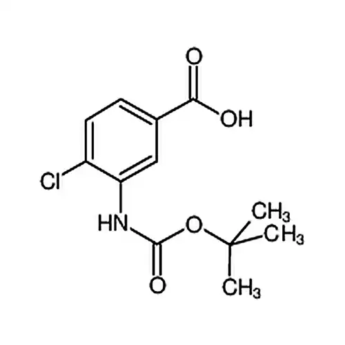 3-((叔丁氧羰基)氨基)-4-氯苯甲酸
