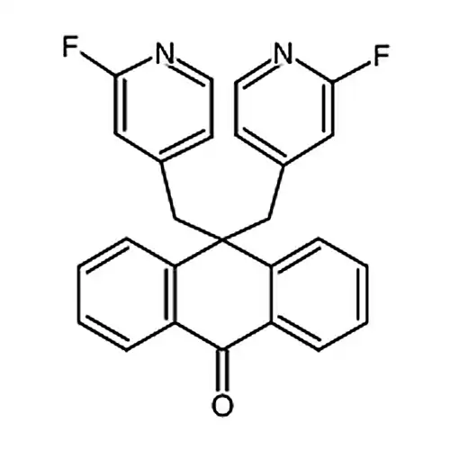 10，10-双[(2-氟-4-吡啶基)甲基]-9(10H)-蒽酮