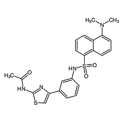 N-(4-(3-(((5-(二甲基氨基)-1-萘基)磺酰基)氨基)苯基)-2-噻唑基)乙酰胺