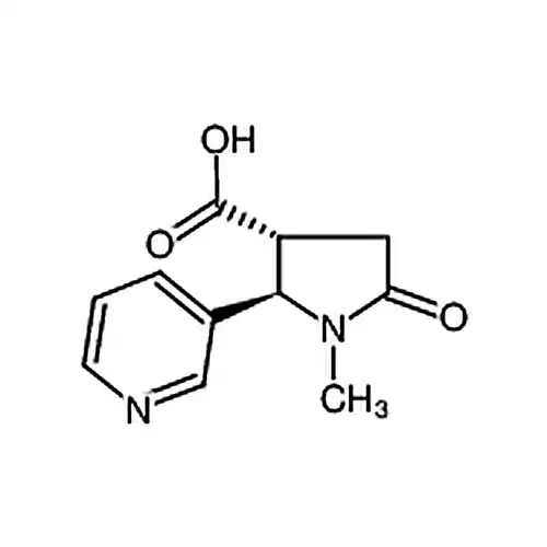 反-1-甲基-4-羧基-5-(3-吡啶基)-2-吡咯烷酮