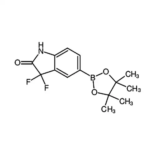 3，3-二氟-5-(4，4，5，5-四甲基-1，3，2-二硼戊环-2-基)二氢吲哚-2-酮