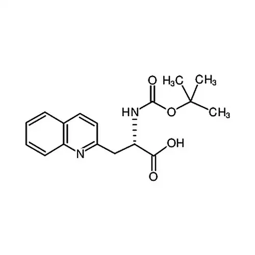 (S)-2-((叔丁氧羰基)氨基)-3-(喹啉-2-基)丙酸