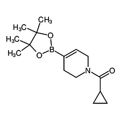 环丙基(4-硼酸频哪醇酯基-5,6-二氢吡啶-1(2H)-基)甲酮