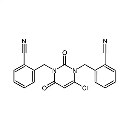 2，2'-((6-氯-2，4-二氧代嘧啶-1，3(2H，4H)-二基)双(亚甲基))二苯腈