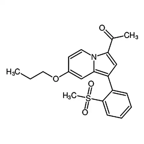1-(1-(2-(甲磺酰)苯基)-7-丙氧基吲哚嗪-3-基)乙酮