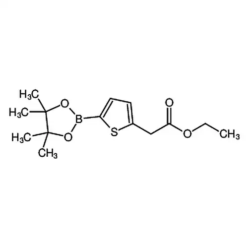 2-(5-(4，4，5，5-四甲基-1，3，2-二氧杂硼杂环戊烷-2-基)噻吩-2-基)乙酸乙酯