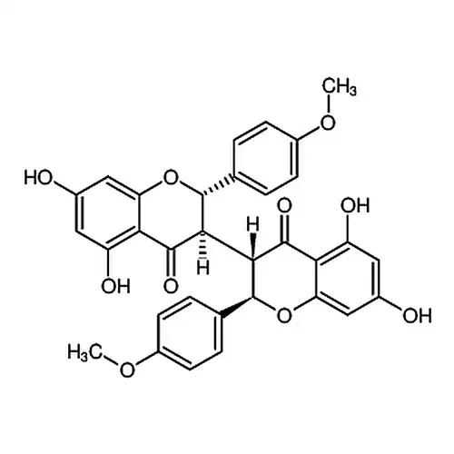 rel-(2R,2'S,3S,3'R)-5,5',7,7'-四羟基-2,2'-双(4-甲氧基苯基)-[3,3'-双苯并吡喃]-4,4'-二酮