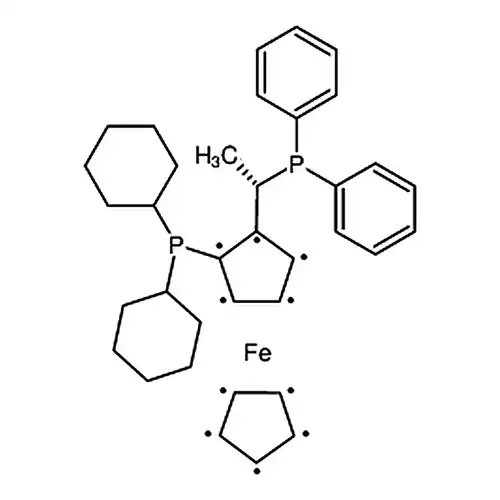 (S)-1-[(R{p})-2-(二环己基膦)二茂铁基乙基]二苯基膦